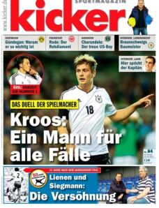 Kicker Sportmagazin (Germany) — 15 October 2012 #84