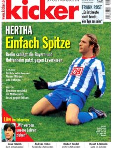 Kicker Sportmagazin (Germany) — 16 February 2009 #16