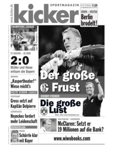 Kicker Sportmagazin (Germany) – 16 September 2010 #75