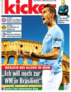 Kicker Sportmagazin (Germany) – 17 October 2011 #84