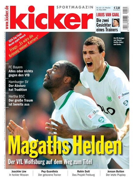 Kicker Sportmagazin (Germany) – 18 May 2009 #42