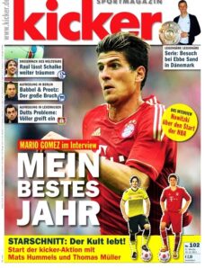 Kicker Sportmagazin (Germany) — 19 December 2011 #102