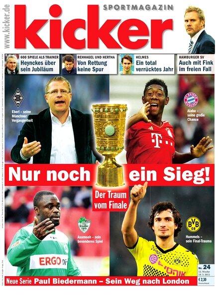 Kicker Sportmagazin (Germany) — 19 March 2012 #24