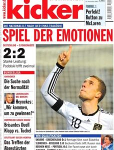 Kicker Sportmagazin (Germany) — 19 November 2009 #95