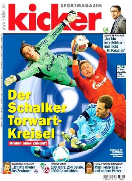 Kicker Sportmagazin (Germany) – 19 November 2012 #94