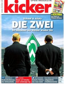 Kicker Sportmagazin (Germany) — 19 September 2011 #76