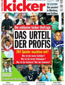 Kicker Sportmagazin (Germany) – 2 June 2009 #46