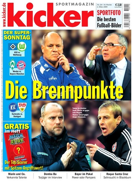 Kicker Sportmagazin (Germany) — 2 March 2009 #20