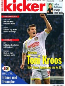 Kicker Sportmagazin (Germany) – 2 November 2009 #90