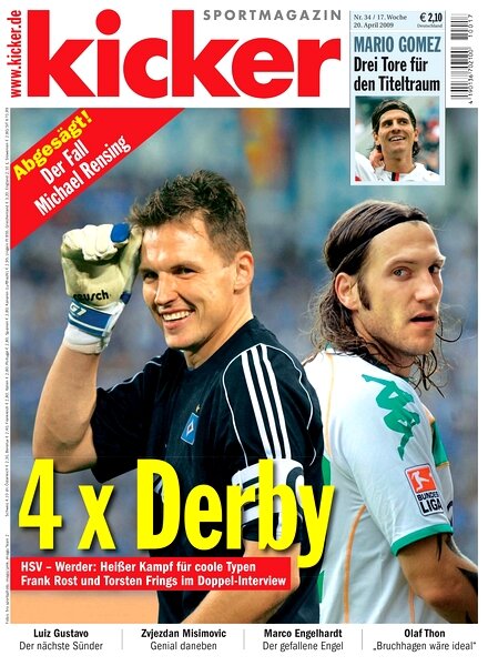 Kicker Sportmagazin (Germany) – 20 April 2009 #34