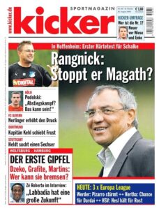 Kicker Sportmagazin (Germany) – 20 August 2009 #69