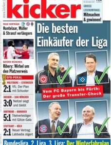 Kicker Sportmagazin (Germany) – 20 December 2012 #103