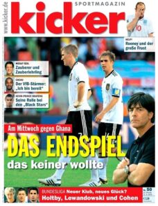 Kicker Sportmagazin (Germany) – 21 June 2010 #50