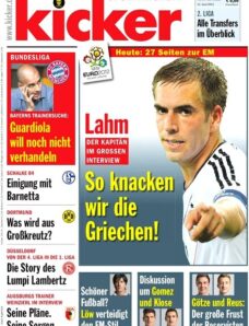 Kicker Sportmagazin (Germany) – 21 June 2012 #51