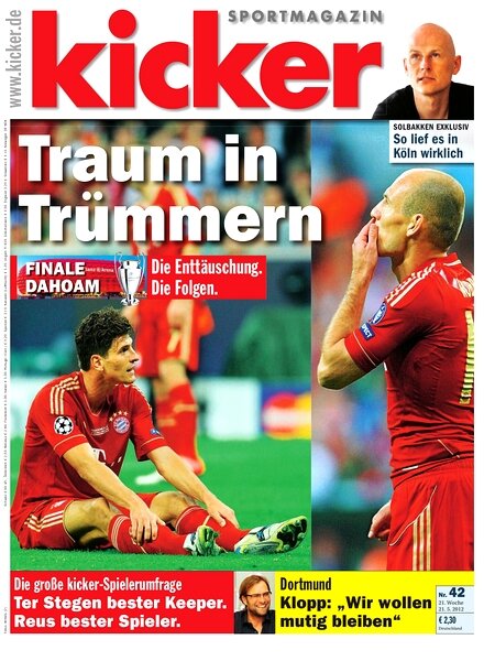 Kicker Sportmagazin (Germany) – 21 May 2012 #42