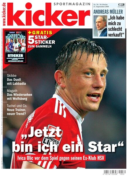 Kicker Sportmagazin (Germany) — 21 September 2009 #78