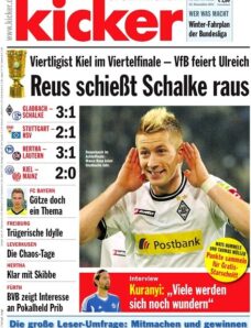 Kicker Sportmagazin (Germany) – 22 December 2011 #103