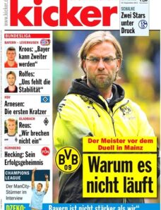 Kicker Sportmagazin (Germany) – 22 September 2011 #77