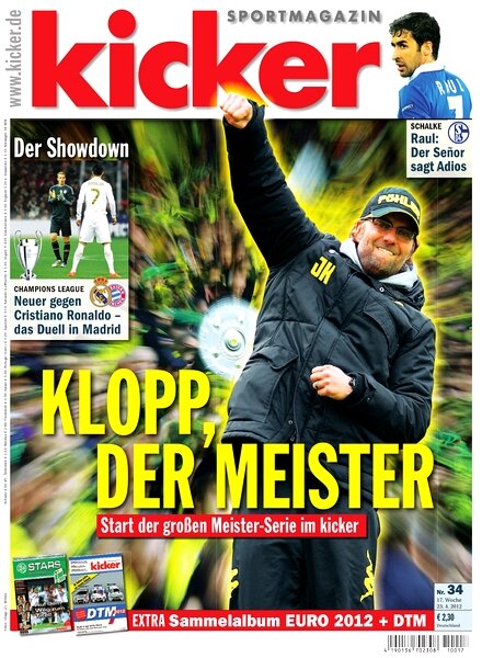 Kicker Sportmagazin (Germany) – 23 April 2012 #34