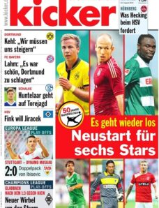 Kicker Sportmagazin (Germany) — 23 August 2012 #69