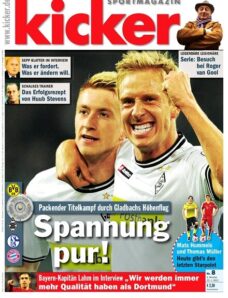 Kicker Sportmagazin (Germany) — 23 January 2012 #8