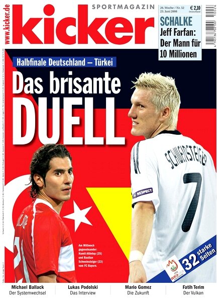 Kicker Sportmagazin (Germany) — 23 June 2008 #52
