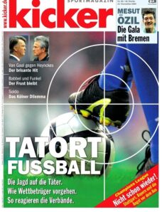 Kicker Sportmagazin (Germany) — 23 November 2009 #96