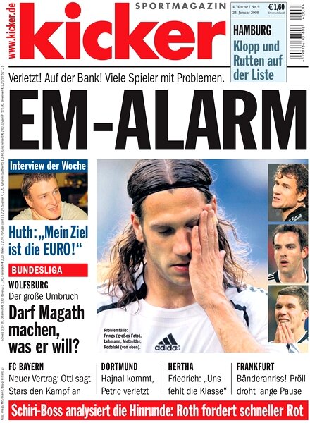 Kicker Sportmagazin (Germany) – 24 January 2008 #9