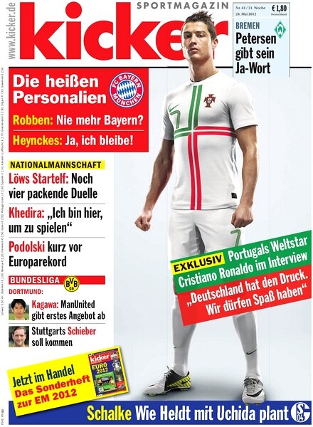 Kicker Sportmagazin (Germany) — 24 May 2012 #43
