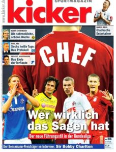 Kicker Sportmagazin (Germany) — 24 October 2011 #86