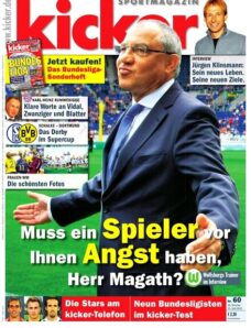 Kicker Sportmagazin (Germany) — 25 July 2011 #60