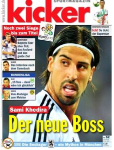 Kicker Sportmagazin (Germany) – 25 June 2012 #52