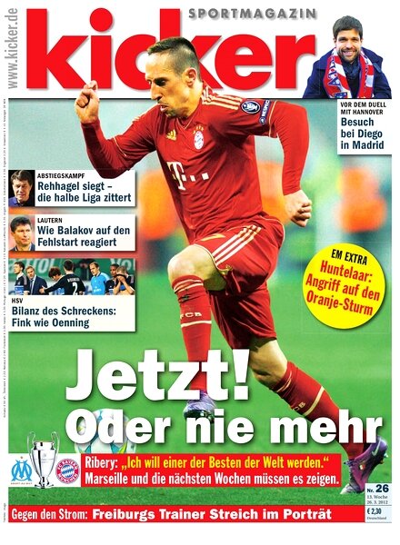 Kicker Sportmagazin (Germany) — 26 March 2012 #26