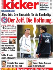 Kicker Sportmagazin (Germany) — 26 November 2009 #97
