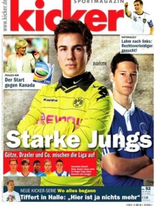 Kicker Sportmagazin (Germany) — 27 June 2011 #52