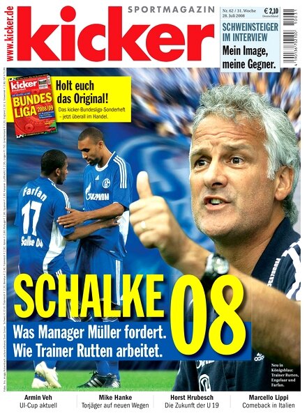 Kicker Sportmagazin (Germany) – 28 July 2008 #62