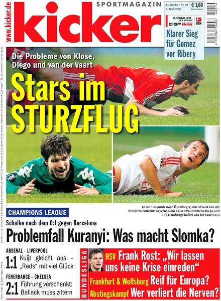 Kicker Sportmagazin (Germany) — 3 April 2008 #29