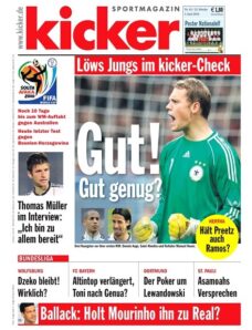 Kicker Sportmagazin (Germany) — 3 June 2010 #45