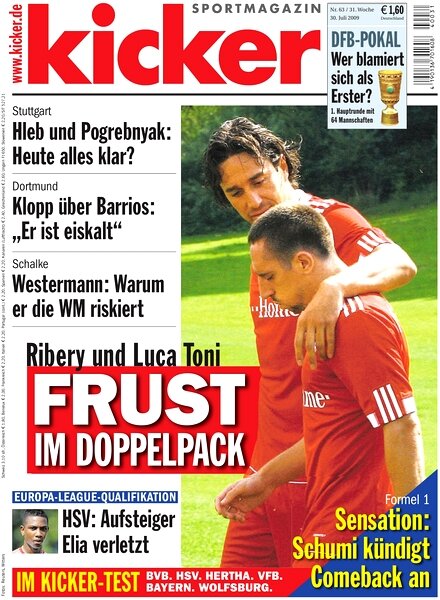 Kicker Sportmagazin (Germany) – 30 July 2009 #63