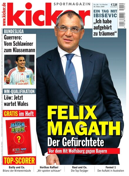 Kicker Sportmagazin (Germany) — 30 March 2009 #28