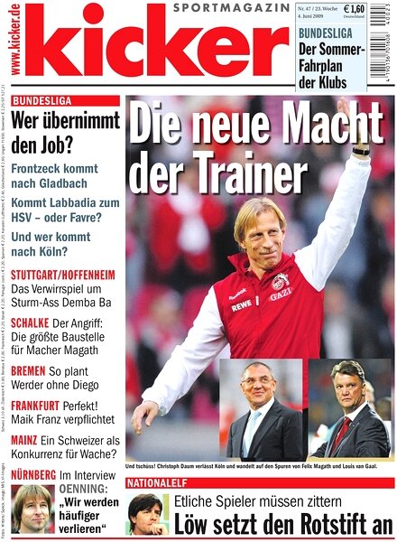 Kicker Sportmagazin (Germany) – 4 June 2009 #47