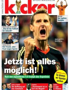 Kicker Sportmagazin (Germany) — 5 July 2010 #54