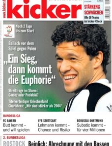 Kicker Sportmagazin (Germany) – 5 June 2008 #47