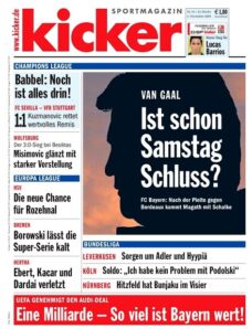 Kicker Sportmagazin (Germany) — 5 November 2009 #91