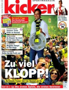 Kicker Sportmagazin (Germany) – 6 August 2012 #64