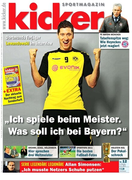 Kicker Sportmagazin (Germany) — 6 February 2012 #12