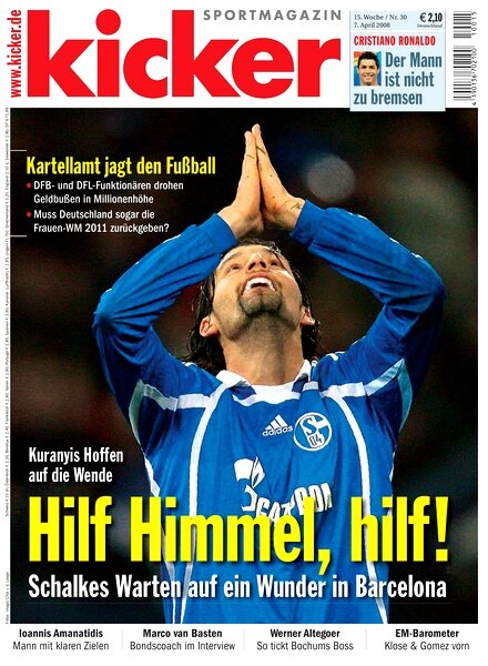 Kicker Sportmagazin (Germany) — 7 April 2008 #30