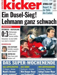 Kicker Sportmagazin (Germany) – 7 February 2008 #13