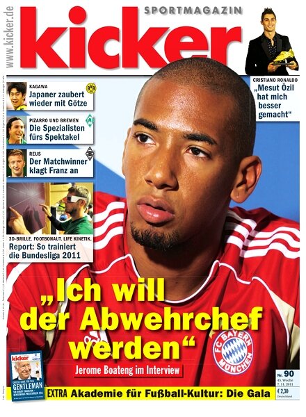 Kicker Sportmagazin (Germany) – 7 November 2011 #90