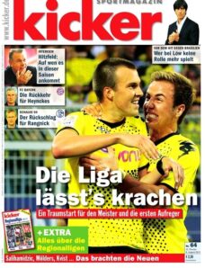Kicker Sportmagazin (Germany) — 8 August 2011 #64